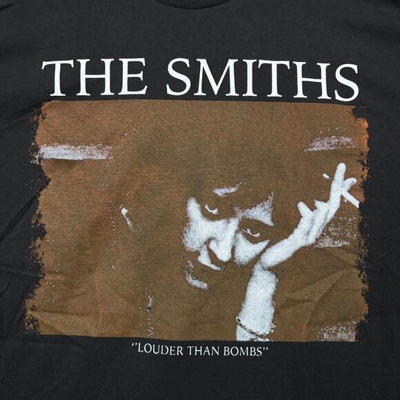 The Smiths “Louder Than Bombs” Album Rock Band Graphic T-Shirt Size Large - Picture 2 of 4